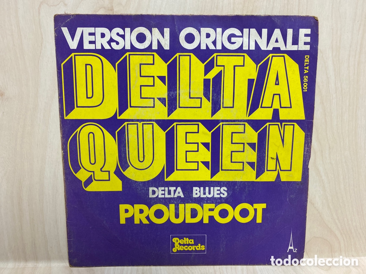 Discos de vinilo: Proudfoot - Delta Queen (7&rdquo;, Single) - Foto 1