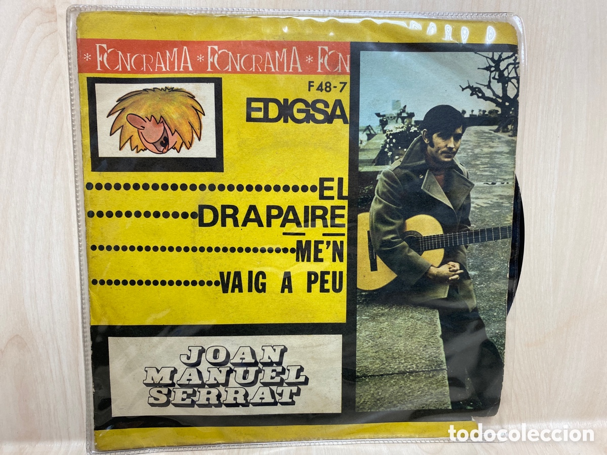Discos de vinilo: Joan Manuel Serrat - El Drapaire (7&rdquo;, Single, Promo) - Foto 1
