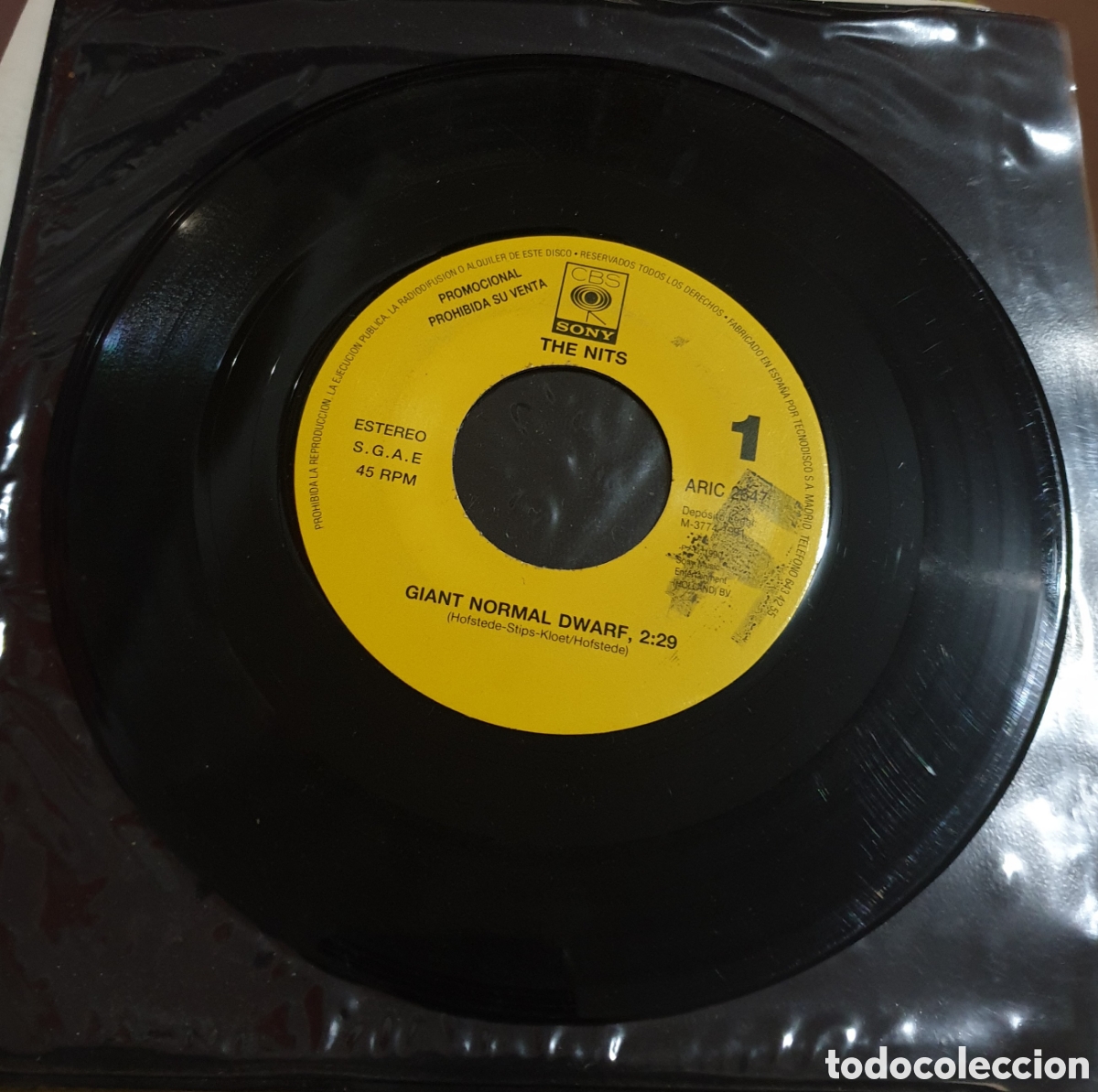 Discos de vinilo: The nits - giant normal dwarf. Promocional - Foto 1