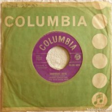 Discos de vinilo: JOHNNY DUNCAN AND THE BLUE GRASS BOYS. IF YOU LOVE ME BABY/ GOODNIGHT IRENE. COLUMBIA UK 1958 SINGLE. Lote 390205619