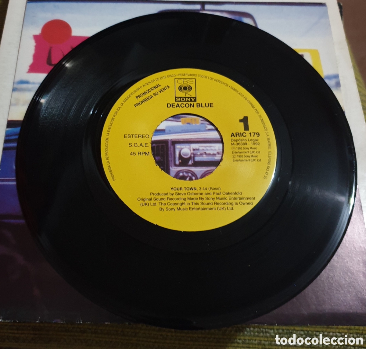 Discos de vinilo: Deacon blue - your town - Foto 2
