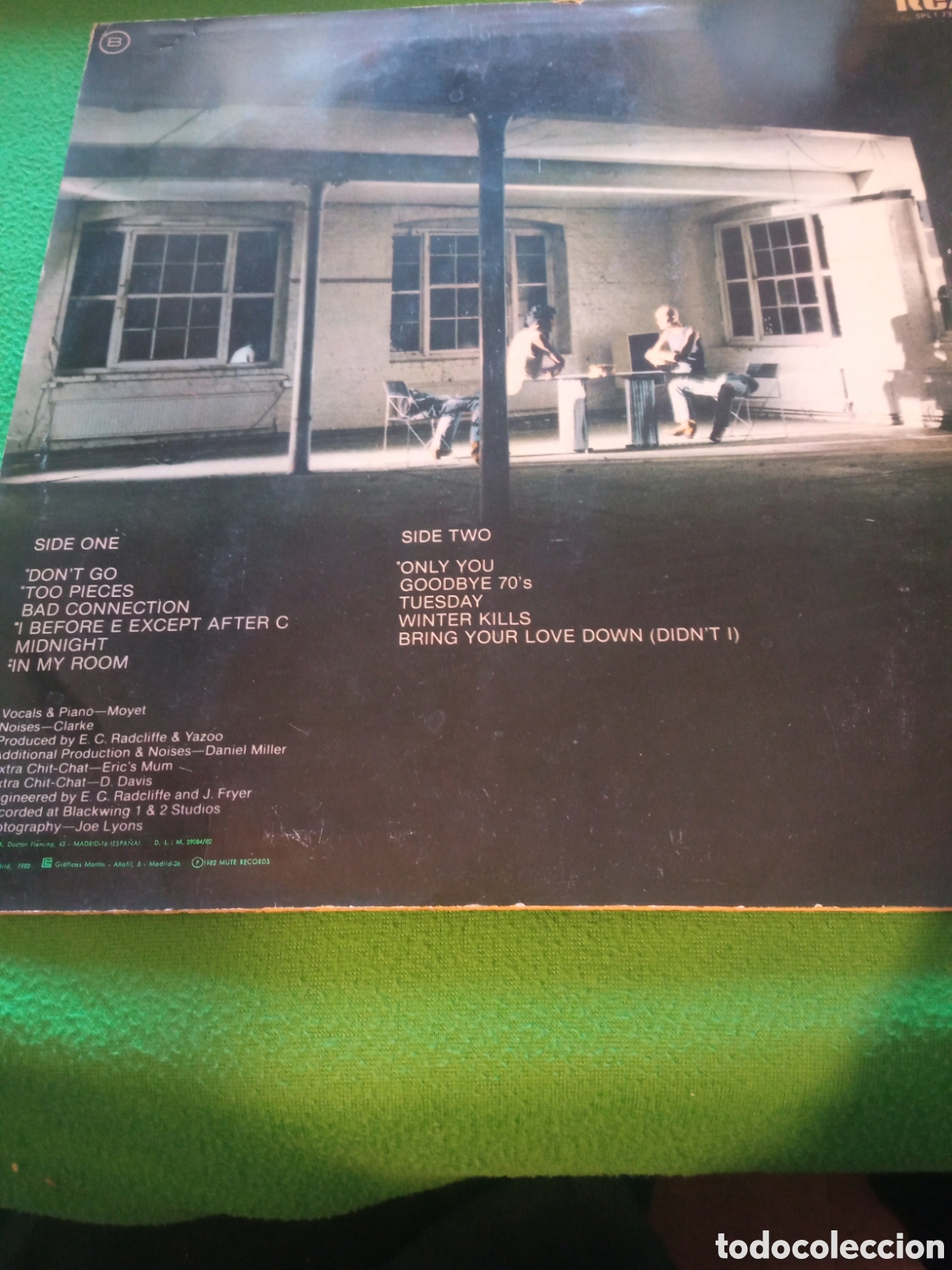 Discos de vinilo: Yazoo - Upstairs at Eric,s - Foto 2