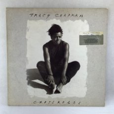 Discos de vinilo: LP - VINILO TRACY CHAPMAN - CROSS ROADS + ENCARTE - ALEMANIA - AÑO 1989. Lote 390256234