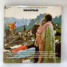 Discos de vinilo: LP WOODSTOCK - MUSIC FROM THE ORIGINAL SOUNDTRACK AND MORE - 3LP'S - TRIPLE PORTADA - ALEMANIA. Lote 390257534