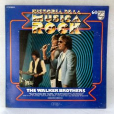 Discos de vinilo: LP - VINILO HISTORIA DE LA MÚSICA ROCK THE WALKER BROTHERS - ESPAÑA - AÑO 1982. Lote 390260369