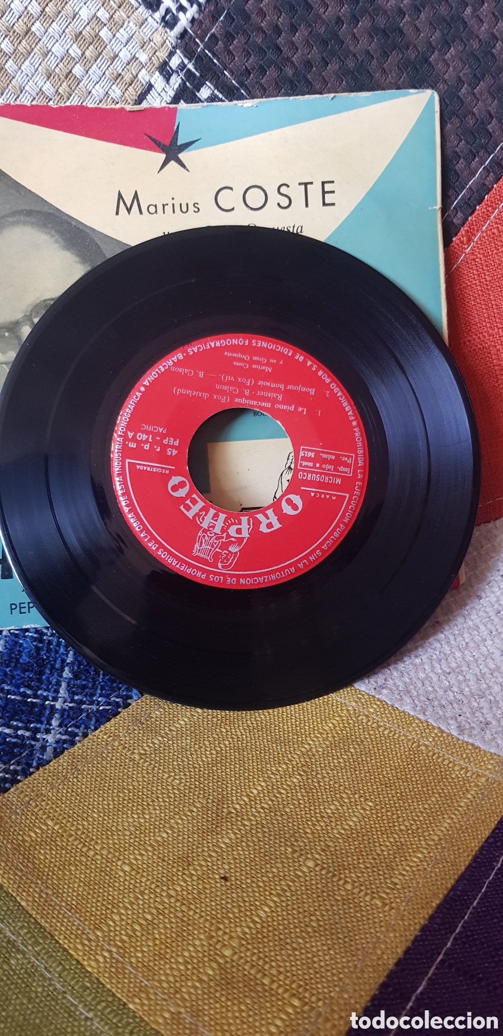 Discos de vinilo: Vinilo MARIUS COSTE Y SU GRAN ORQUESTA (D2) - Foto 3