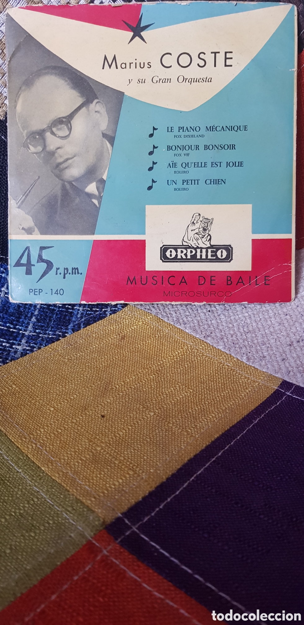 Discos de vinilo: Vinilo MARIUS COSTE Y SU GRAN ORQUESTA (D2) - Foto 1