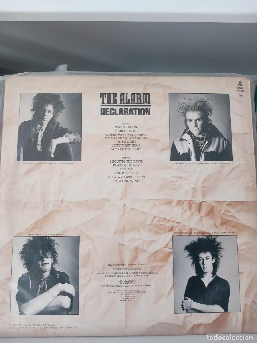 Discos de vinilo: The Alarm &lrm;&ndash; Declaration - lp . edic . brasil - Foto 2