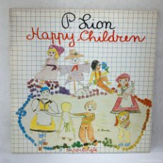 Discos de vinilo: MAXI SINGLE P. LION - HAPPY CHILDREN - ESPAÑA -AÑO 1983. Lote 390264179