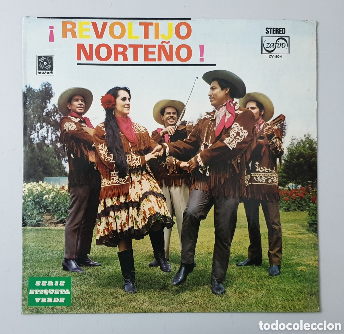 Disques de vinyle: LP V/A REVOLTIJO NORTE&Ntilde;O (Espa&ntilde;a - Zafiro - 1973) M&eacute;xico Rancheras Norte&ntilde;as
