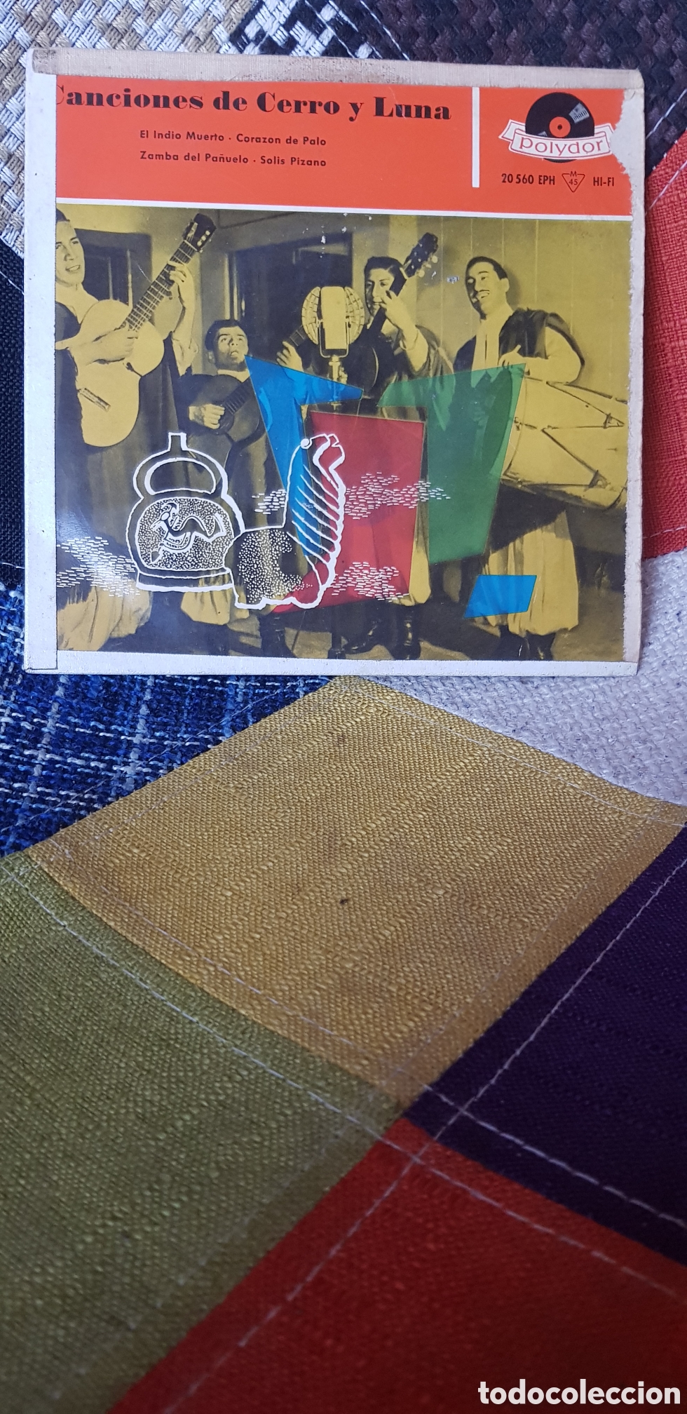 Discos de vinilo: Vinilo CANCIONES DE CERRO Y LUNA (D2) - Foto 1