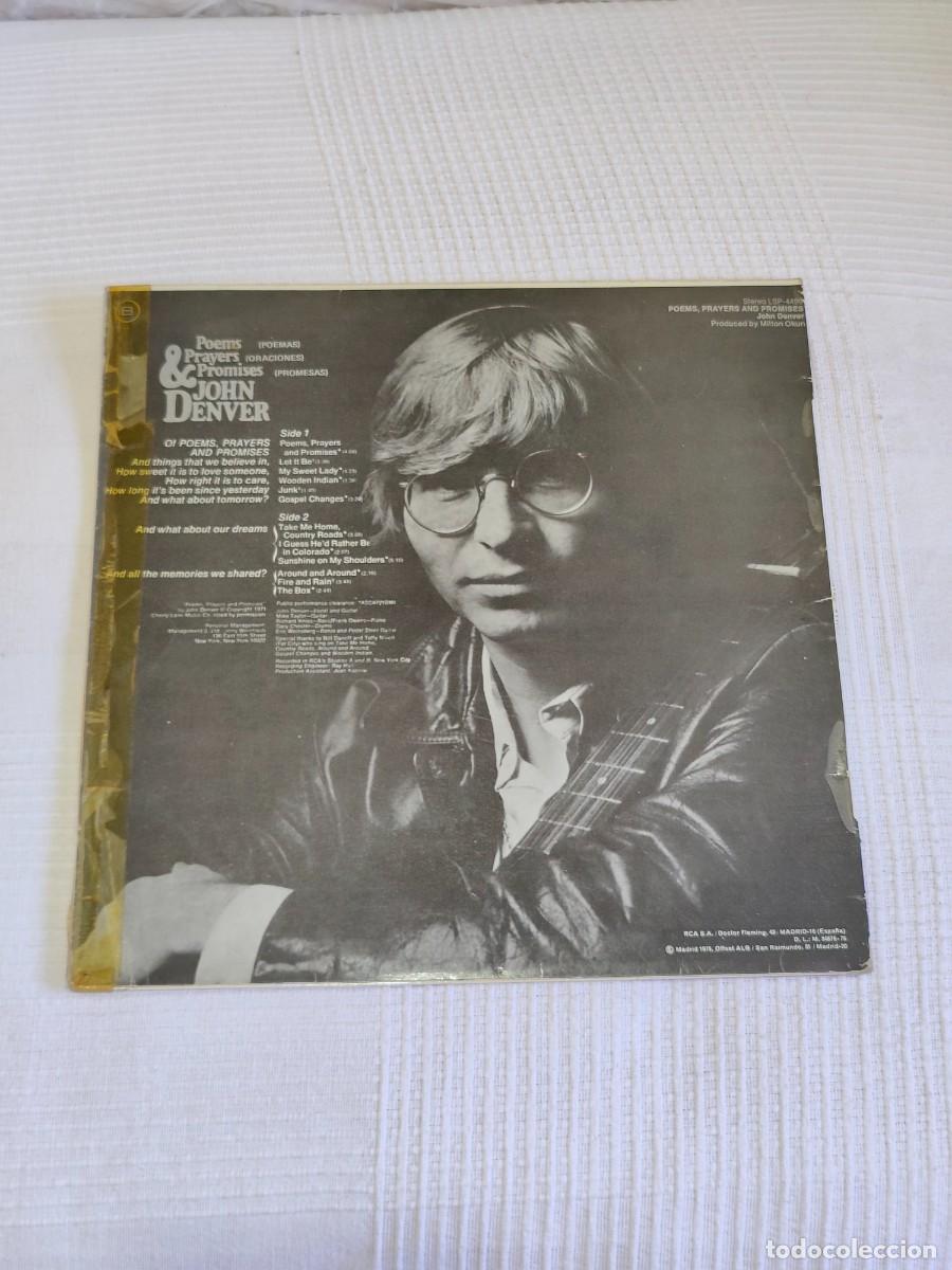Discos de vinilo: John Denver &ndash; Poems, Prayers & Promises - Foto 2