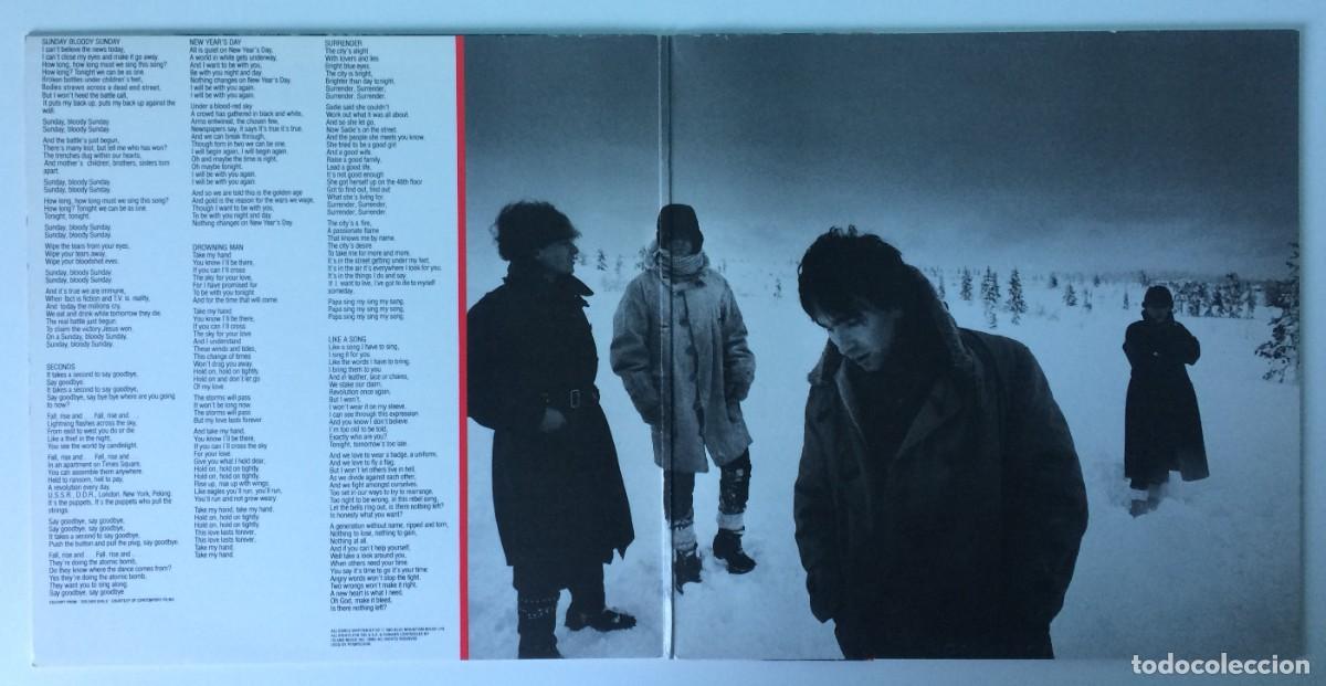 Discos de vinilo: U2 &lrm;&ndash; War, US 1983 Island Records* - Foto 3