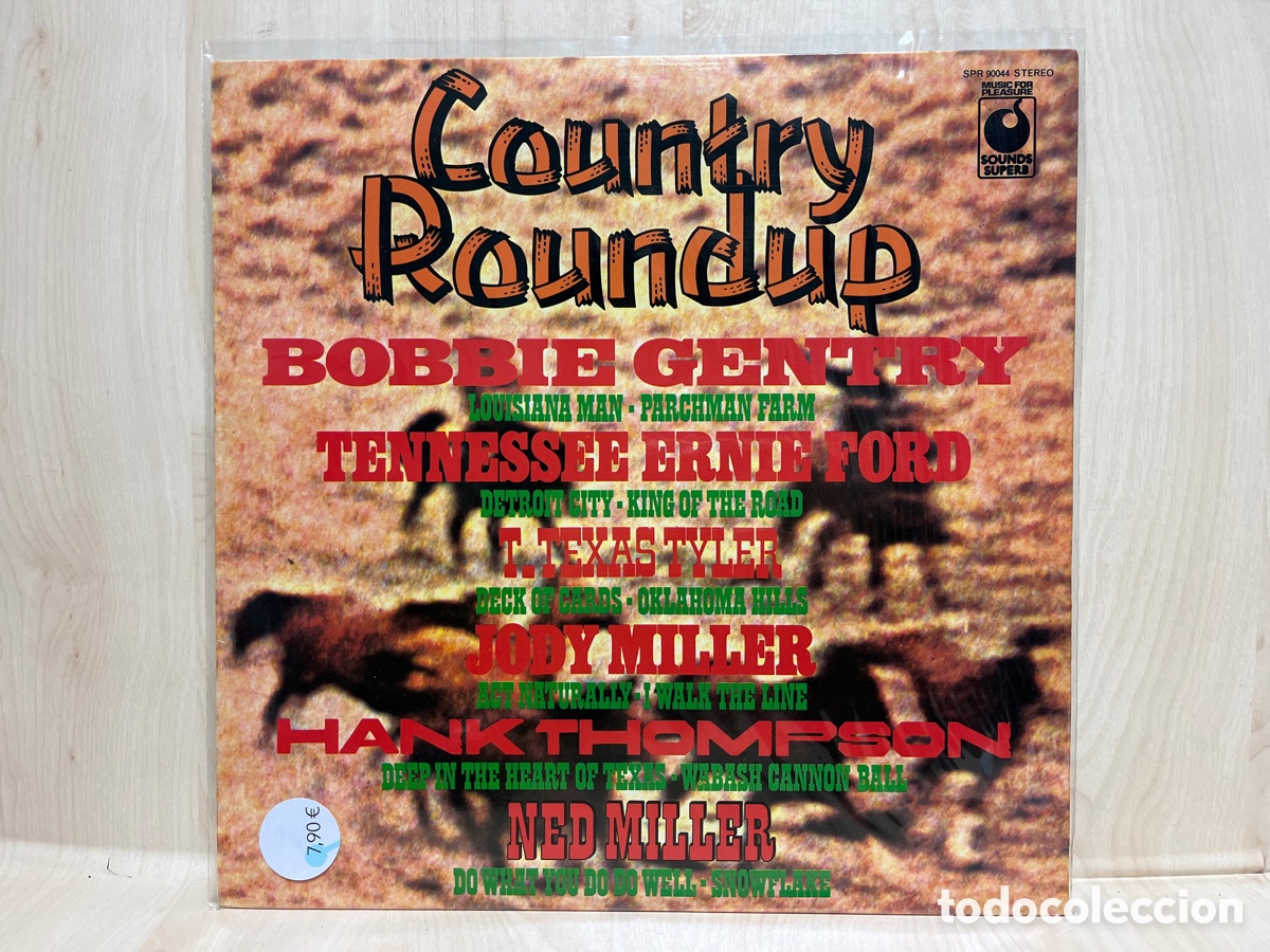 Discos de vinilo: Various - Country Roundup (LP, Comp) - Foto 1
