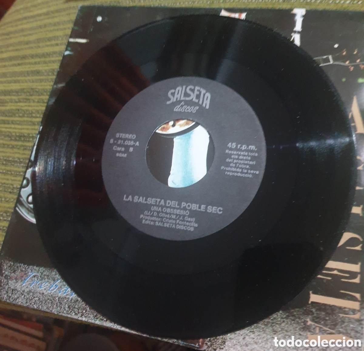 Discos de vinilo: La salseta del poble sec - vine nena - Foto 2