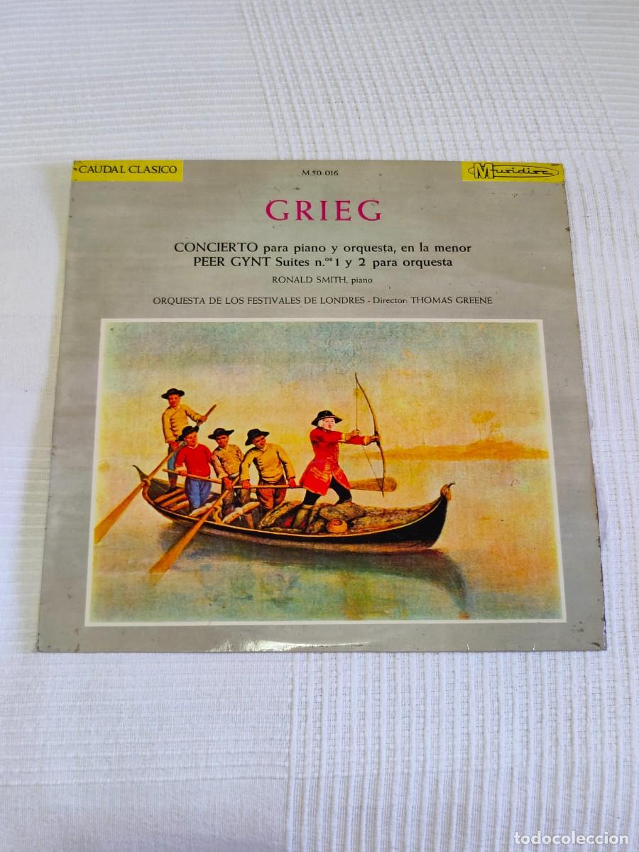 Discos de vinilo: Grieg &ndash; Concierto En La Menor - Foto 1
