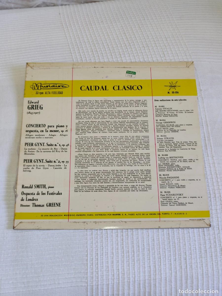 Discos de vinilo: Grieg &ndash; Concierto En La Menor - Foto 2