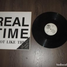 Discos de vinilo: REAL TIME - ROOT LIKE TIME - MAXI - SPAIN - BLANCO Y NEGRO - IBL -. Lote 390320574