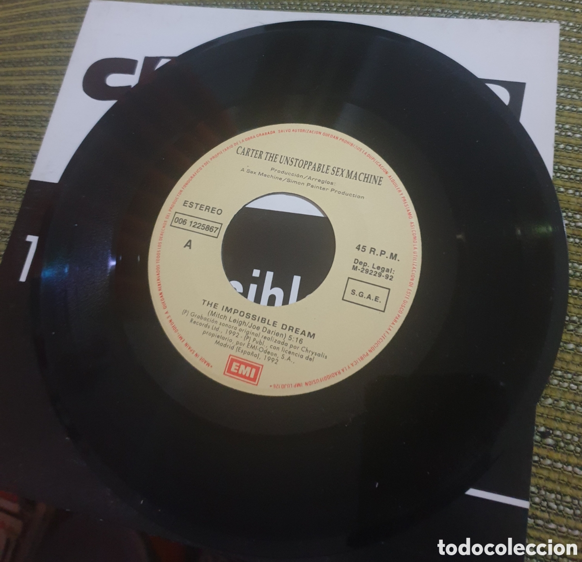 Discos de vinilo: Carter - the impossible dream - Foto 2