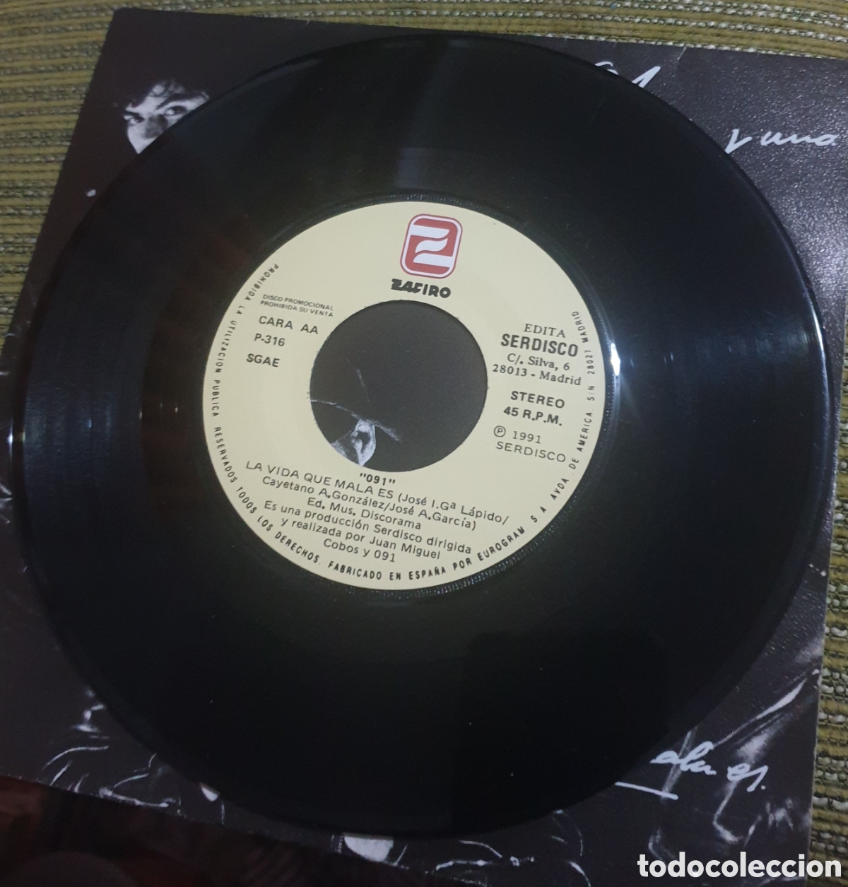 Discos de vinilo: 091 - la vida que mala es - Foto 2