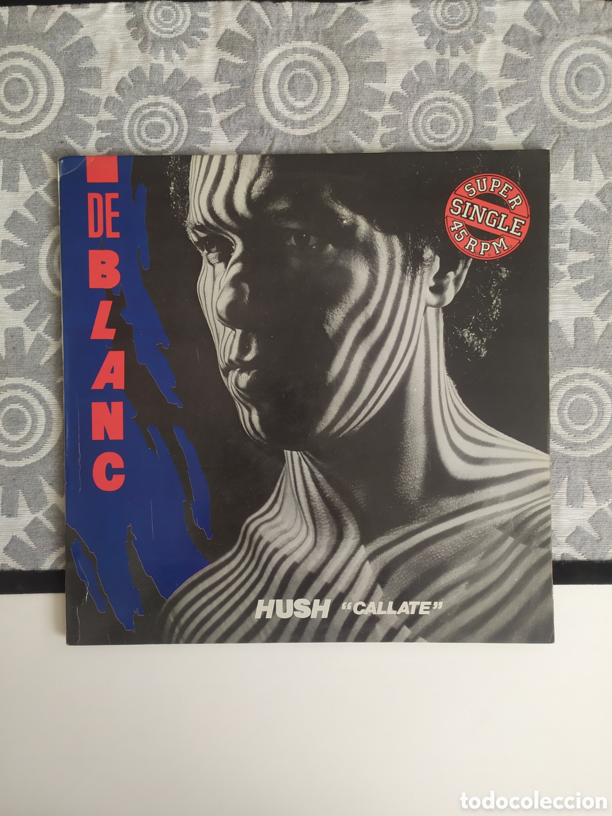 Discos de vinilo: Maxi Single De Blanc. Hush &rdquo;Callate&rdquo; - Foto 1