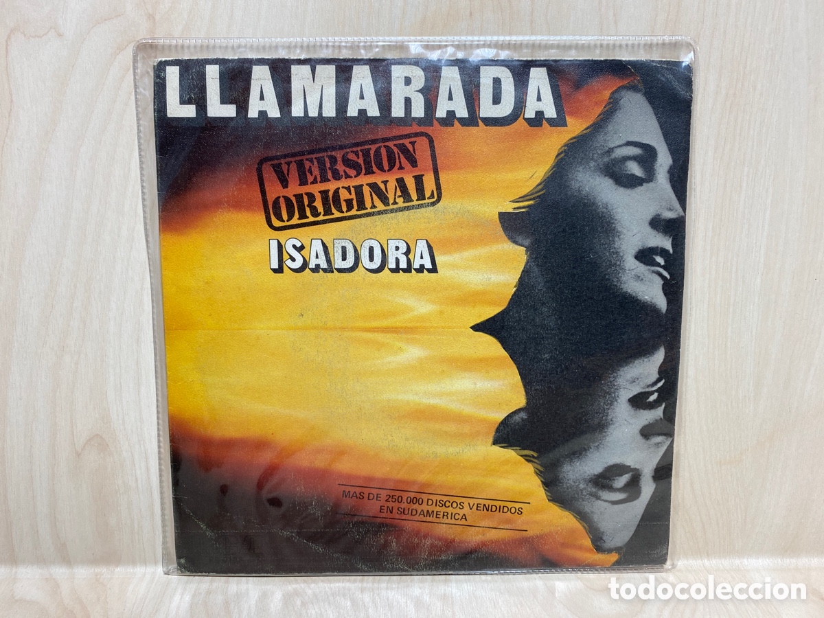 Discos de vinilo: Isadora - Llamarada (7&rdquo;, Single, Promo) - Foto 1