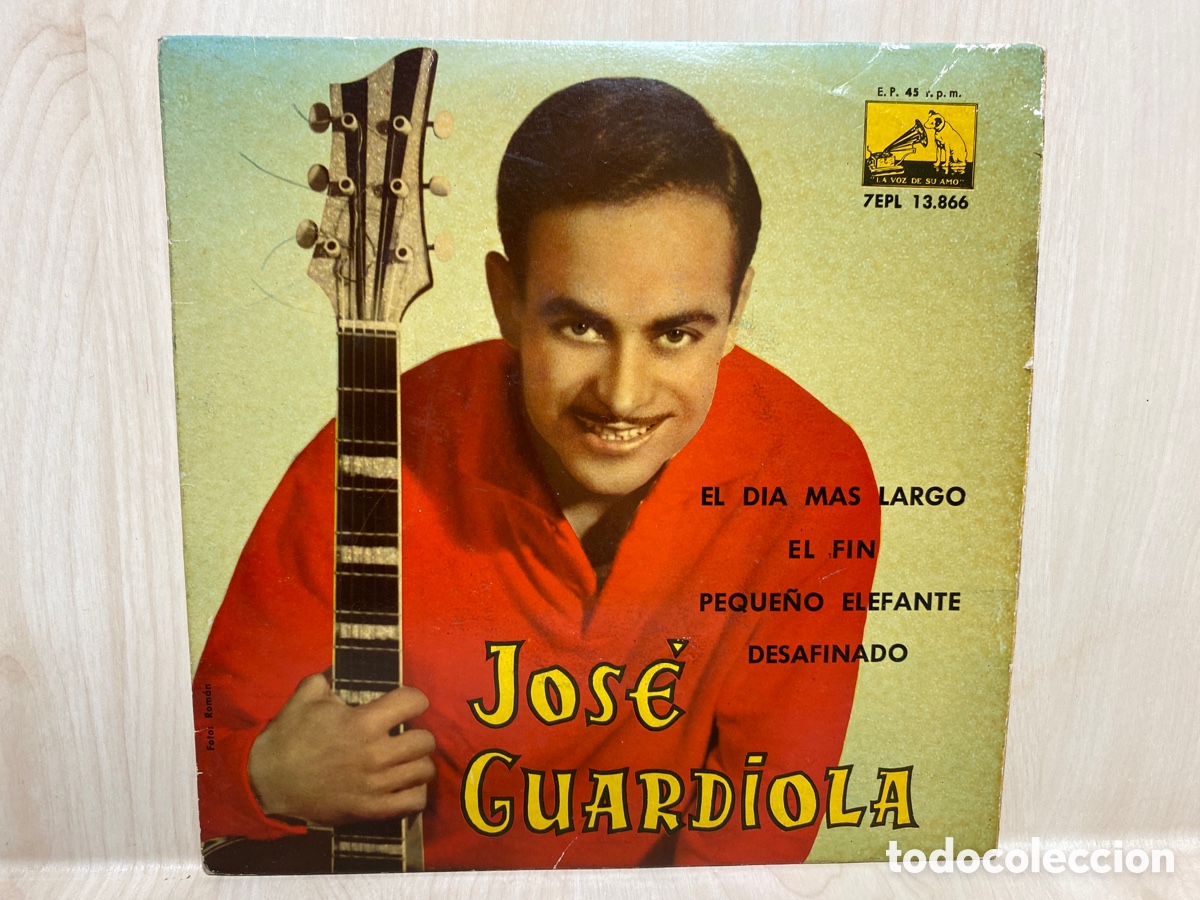 Discos de vinilo: Jos&eacute; Guardiola - El Dia Mas Largo (7&rdquo;, EP) - Foto 1
