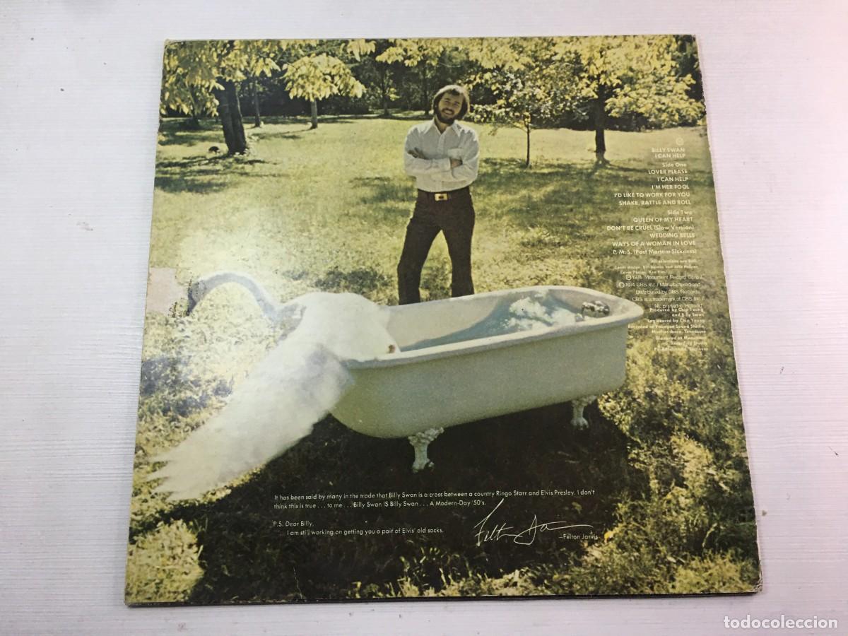 Discos de vinilo: BILLY SWAN - I CHAN HELP - Foto 2