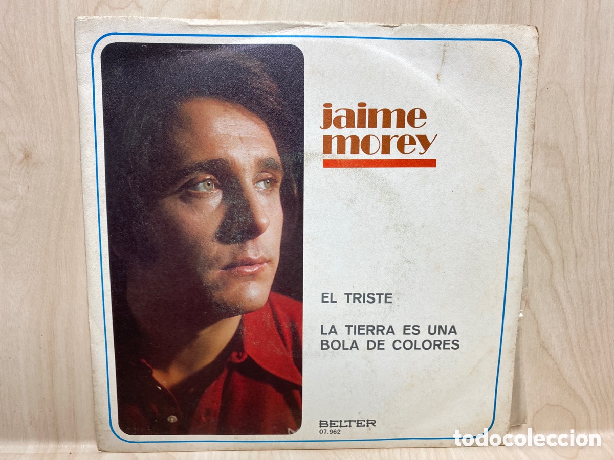 Discos de vinilo: Jaime Morey - El Triste (7&rdquo;) - Foto 1
