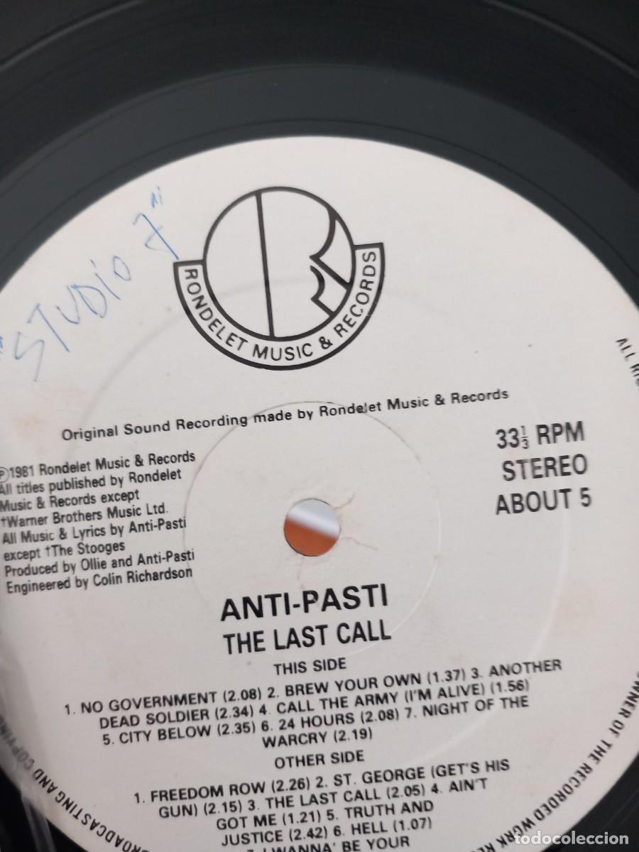 Discos de vinilo: Anti-Pasti &lrm;&ndash; The Last Call - Foto 4