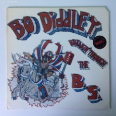 Discos de vinilo: BO DIDDLEY ‎– BREAKIN' THROUGH THE B.S. , USA 1989 TRIPLE X RECORDS. Lote 390407754