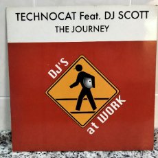 Discos de vinilo: TECHNOCAT FEAT. DJ SCOTT ‎.THE JOURNEY. 1996. Lote 390414129