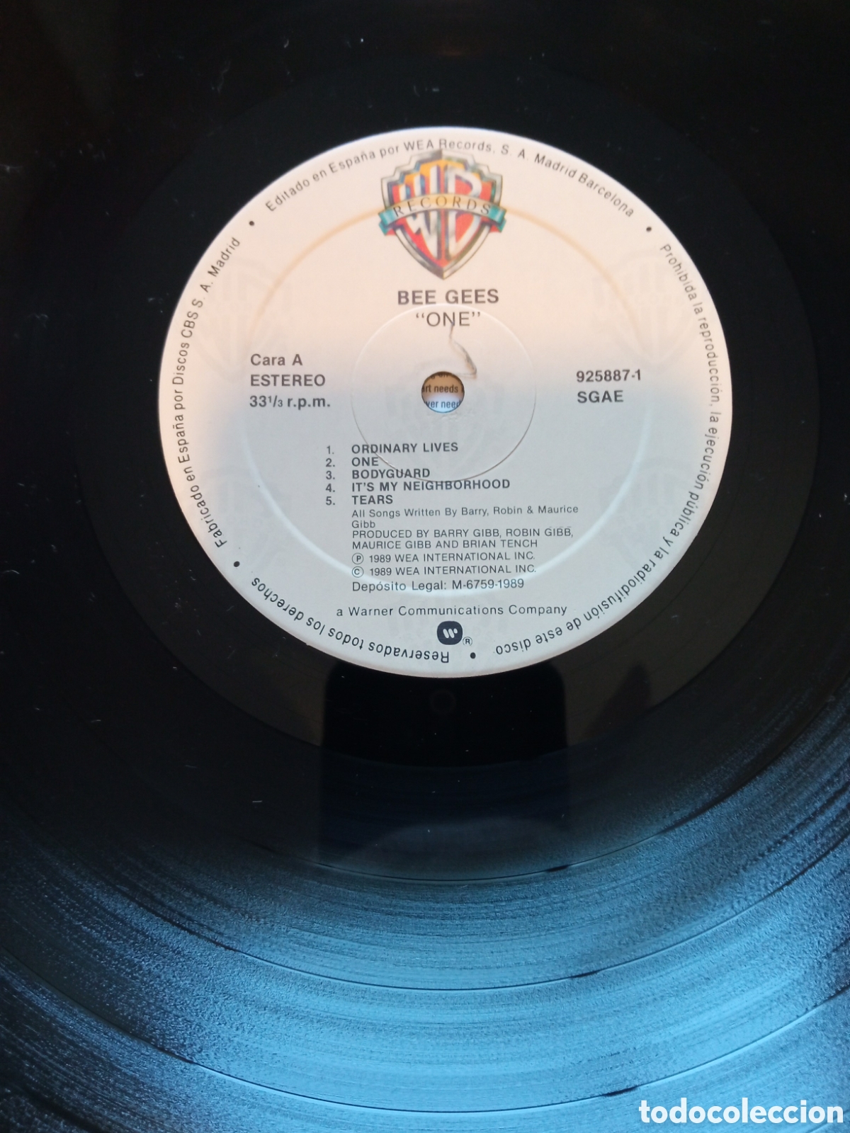 Discos de vinilo: Bee Gees - One Vinilo Lp - Foto 4