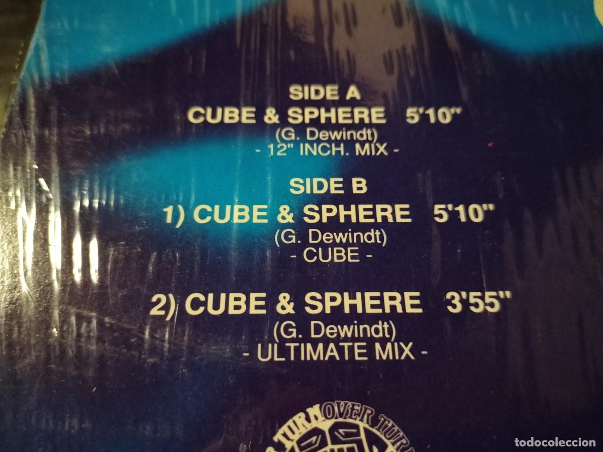Discos de vinilo: DEEE MAESTRO - CUBE & SPHERE 12&rdquo; MAXI BOY 1992 techno - Foto 3