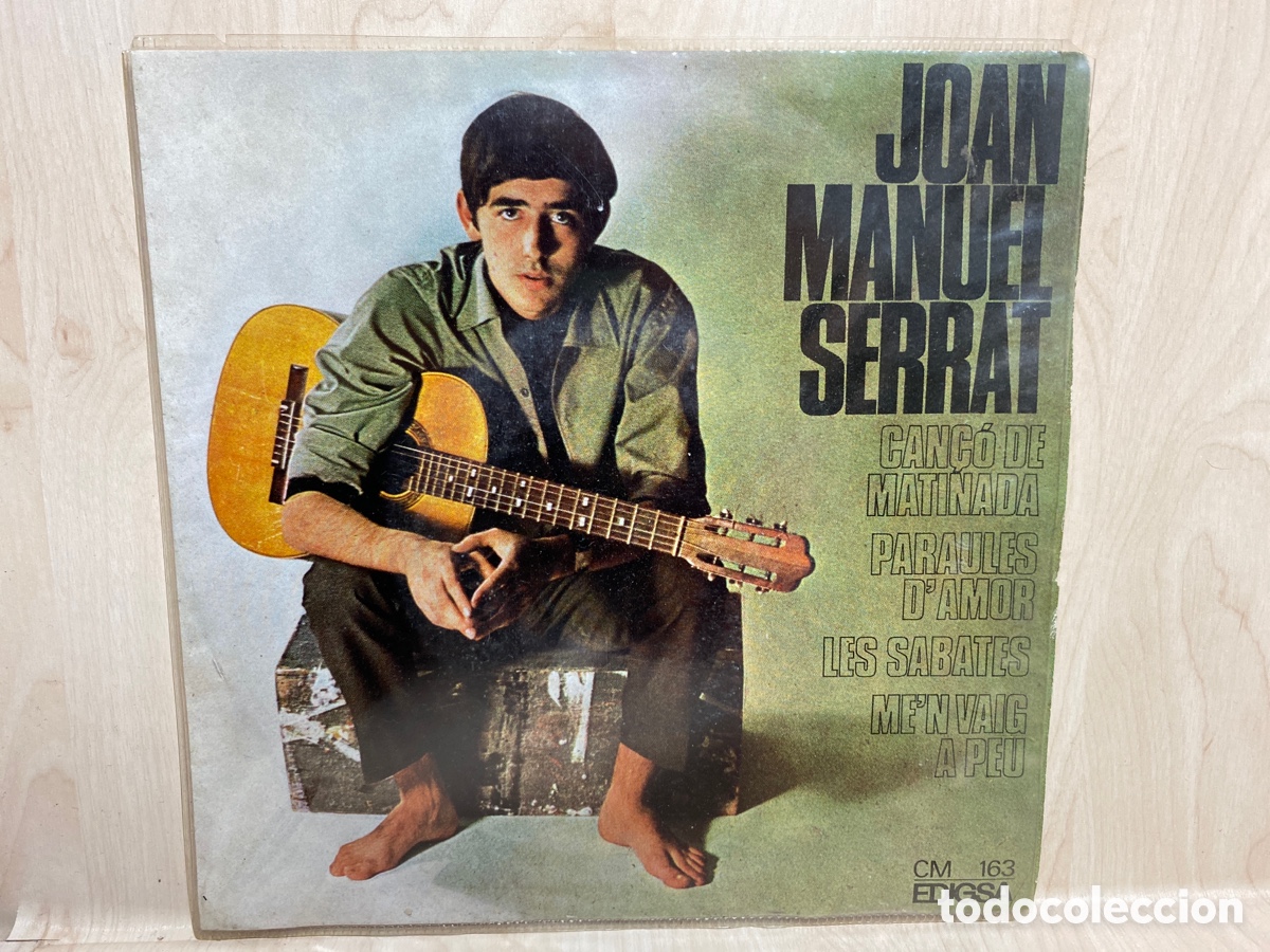 Discos de vinilo: Joan Manuel Serrat - Can&ccedil;&oacute; De Matinada (7&rdquo;, EP) - Foto 1