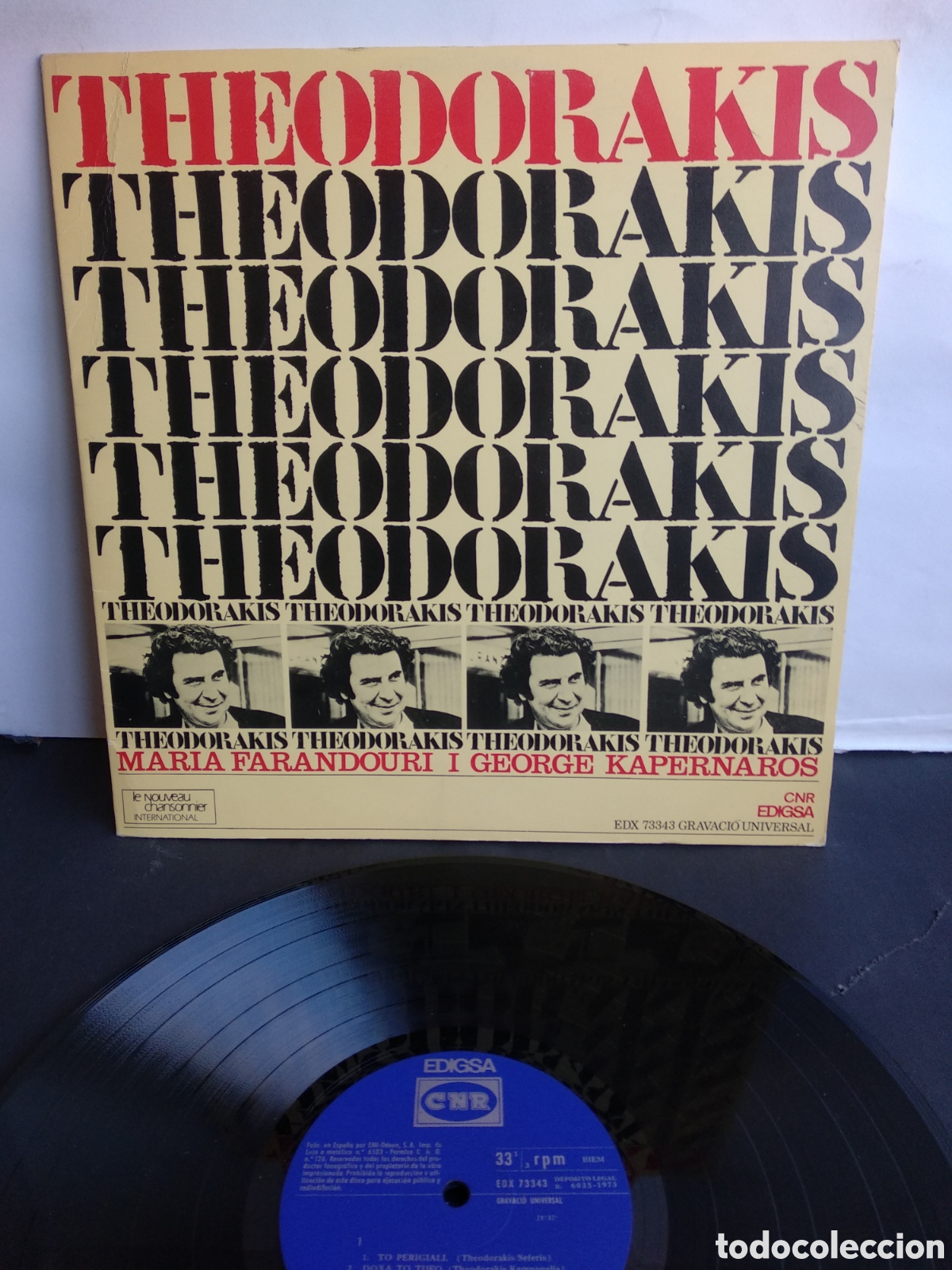 Discos de vinilo: *THEODORAKIS, SPAIN, EDIGSA, 1973, A4 - Foto 1