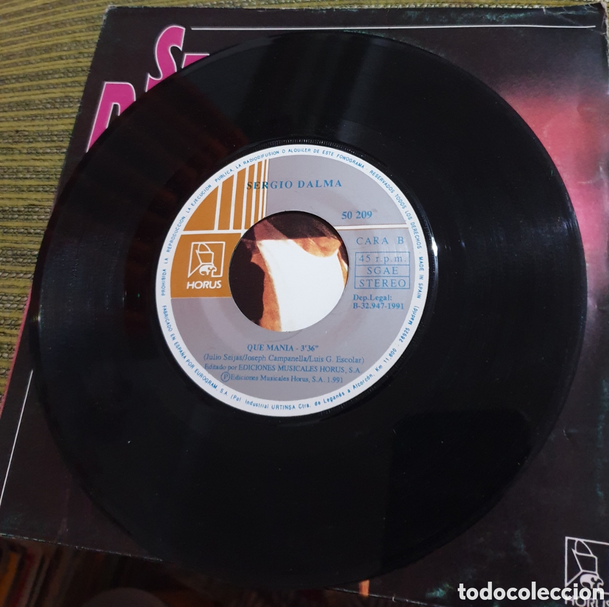 Discos de vinilo: Sergio Dalma - princesa - Foto 2