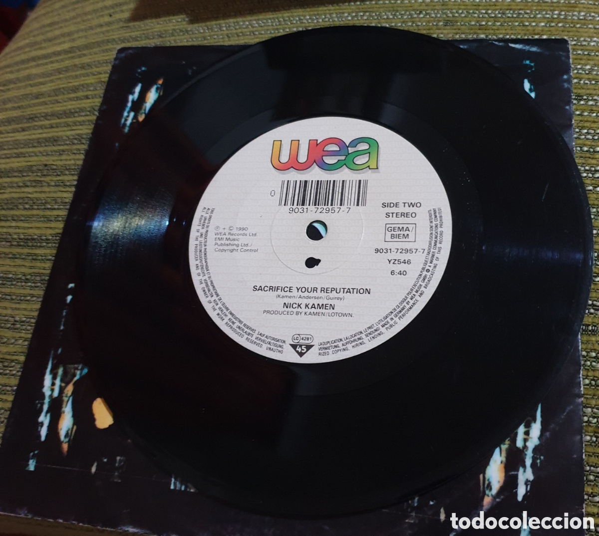 Discos de vinilo: Nick Kamen - looking look diving - Foto 2