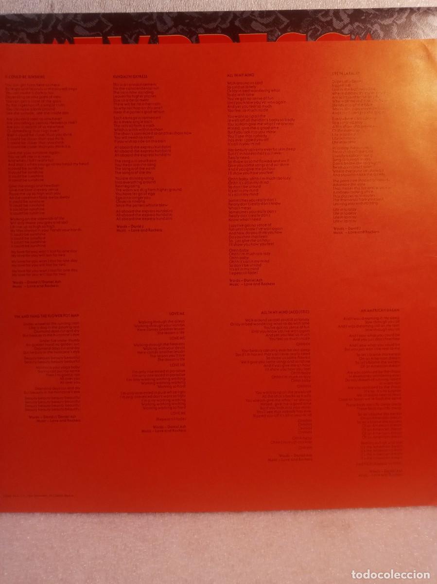 Discos de vinilo: LOVE AND ROCKETS - EXPRESS. - Foto 2
