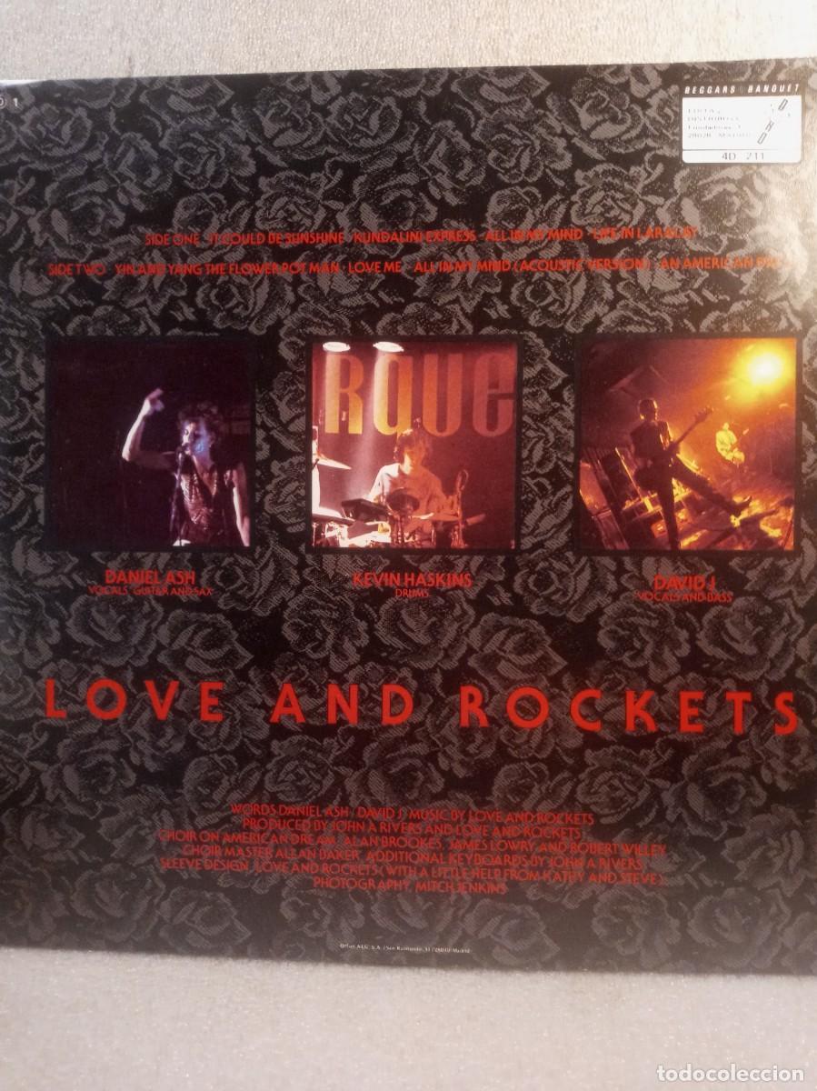 Discos de vinilo: LOVE AND ROCKETS - EXPRESS. - Foto 4