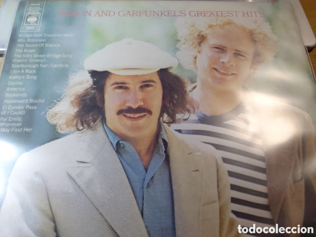 Discos de vinilo: SIMON AND GARFUNKEL GREATEST HITS - Foto 1