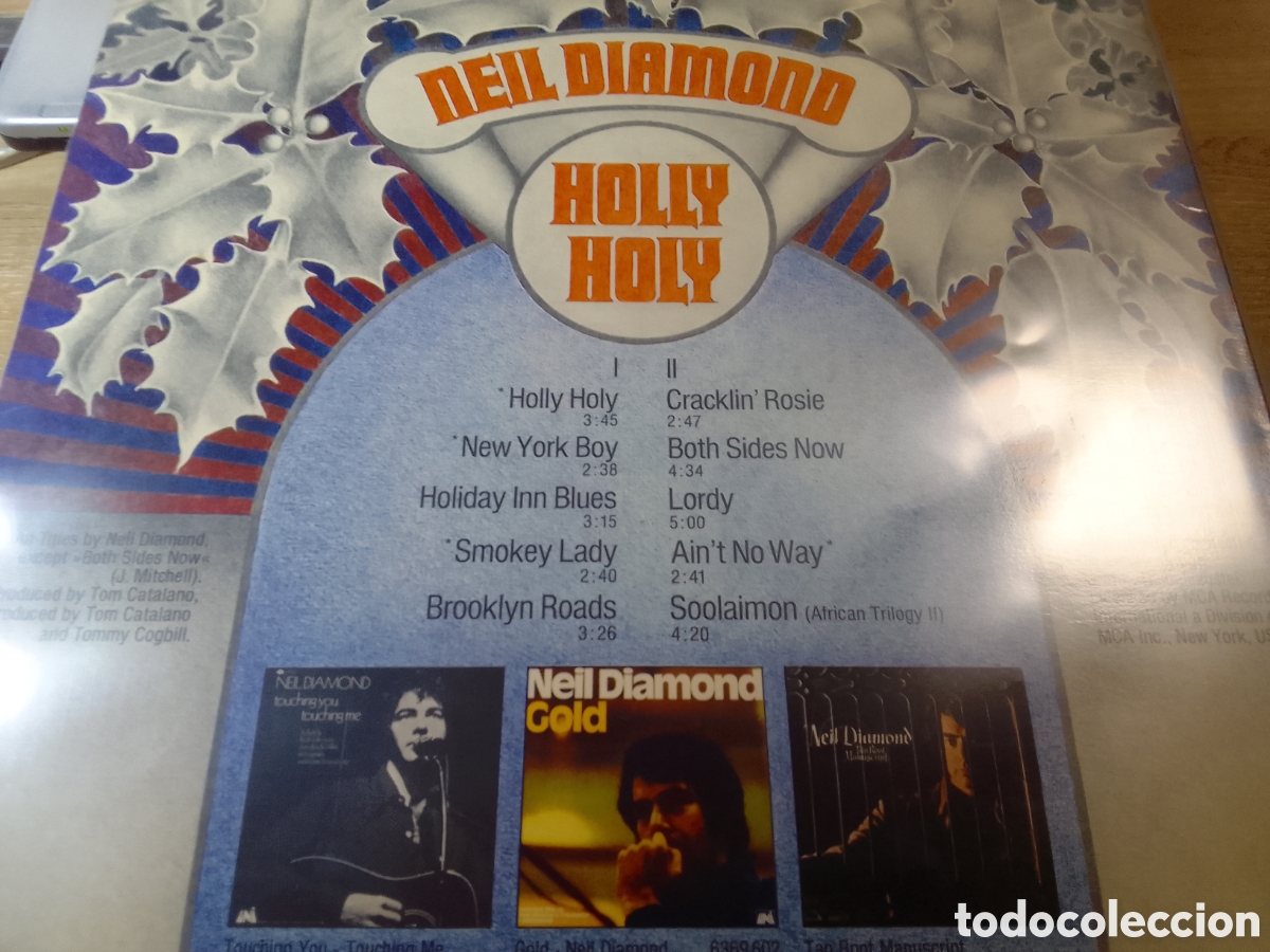 Discos de vinilo: NEIL DIAMOND HOLLY HOLY - Foto 2