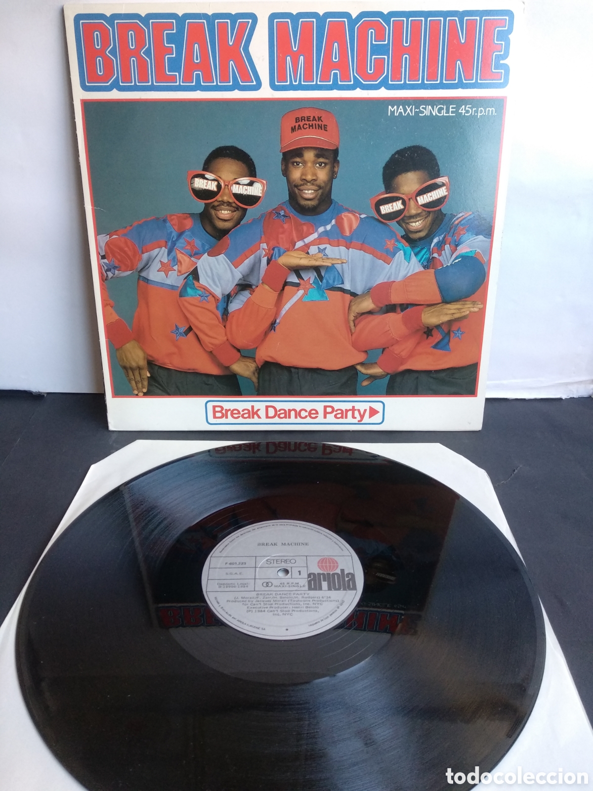 Discos de vinilo: BREAK MACHINE, SPAIN, ARIOLA, 1984, A4 - Foto 1
