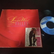 Discos de vinilo: LAUREN WOOD / ROY ORBISON - PRETTY WOMAN 7” SINGLE PROMOCIONAL HISPAVOX 1990 BANDA SONORA. Lote 390568764