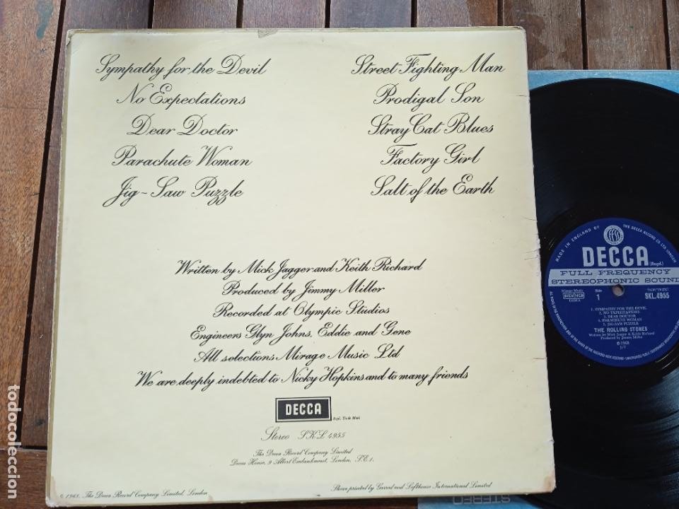 Disco Vinile Beggars Banquet - The Rolling Stones su