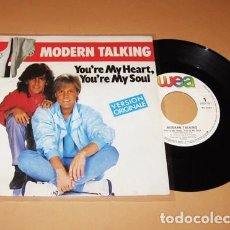 Discos de vinilo: MODERN TALKING - YOU'RE MY HEART, YOU'RE MY SOUL - SINGLE - 1985 - IMPORT. Lote 387341949