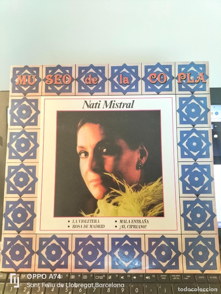 Discos de vinilo: RAR LP 33&rdquo;. NATI MISTRAL. MUSEO DE LA COPLA - Foto 1