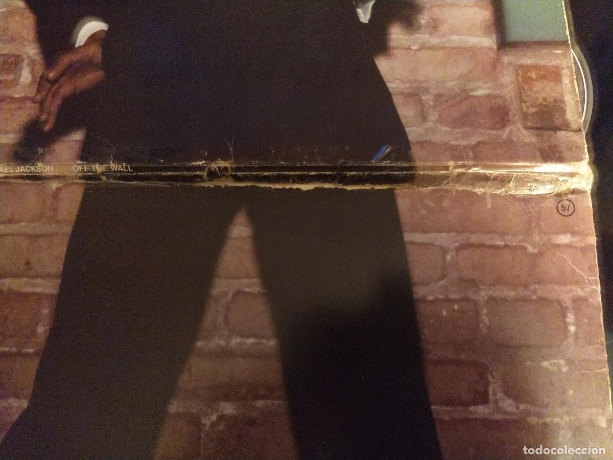 Discos de vinilo: MICHAEL JACKSON-LP OFF THE WALL-carpeta doble - Foto 3