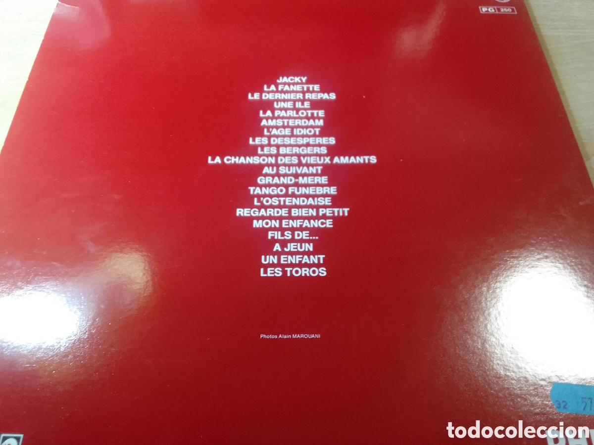 Discos de vinilo: JACQUES BREL DOBLE LP - Foto 2