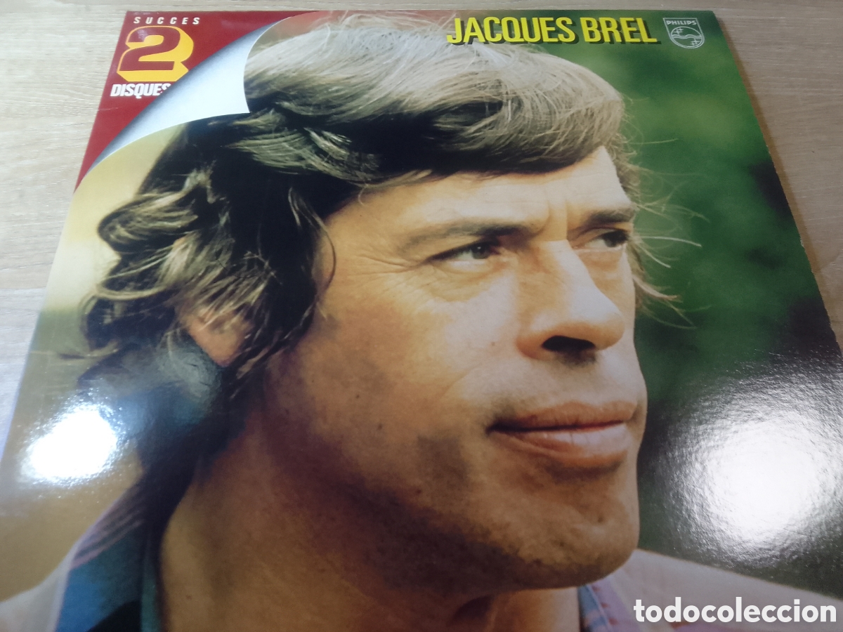 Discos de vinilo: JACQUES BREL DOBLE LP - Foto 1